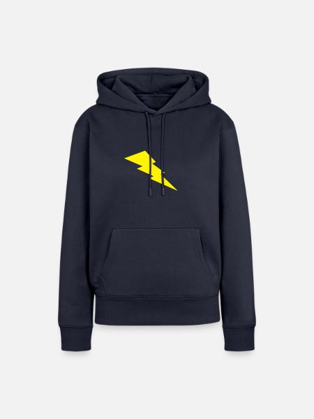Blitz - Frauen Premium Bio Hoodie - Navy