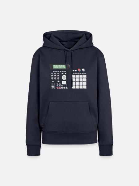 88 BPM MPC 2000 - Frauen Premium Bio Hoodie - Navy