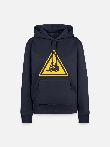 Gabelstabler - Frauen Premium Bio Hoodie - Navy