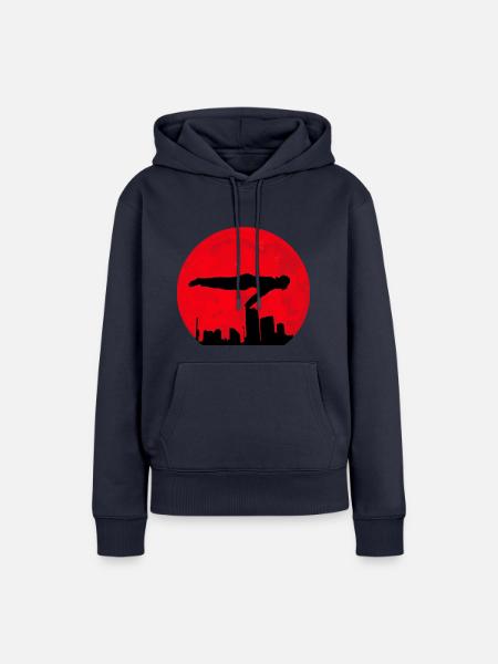 Red Moon Calisthenics - Frauen Premium Bio Hoodie - Navy