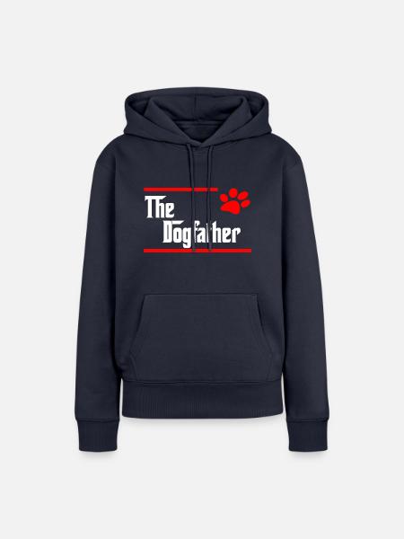 der Hundevater - Frauen Premium Bio Hoodie - Navy