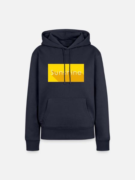 sunshine - Frauen Premium Bio Hoodie - Navy
