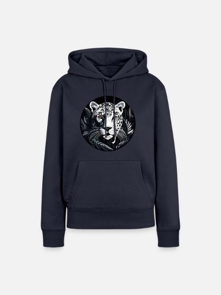 Jaguar - Frauen Premium Bio Hoodie - Navy