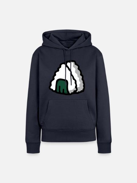 Onigiri Nigiri Sushi - Japanisch Essen japanese - Frauen Premium Bio Hoodie - Navy