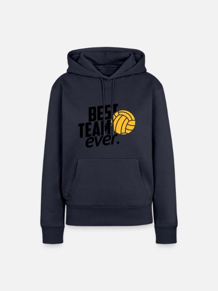 volleyball team - Frauen Premium Bio Hoodie - Navy