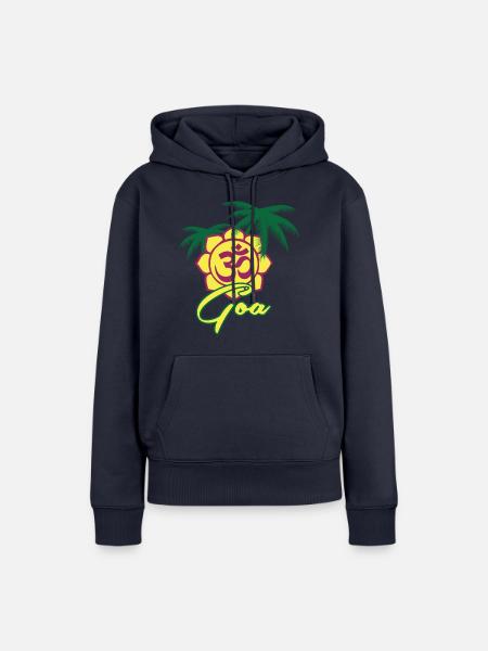 Goa - Frauen Premium Bio Hoodie - Navy
