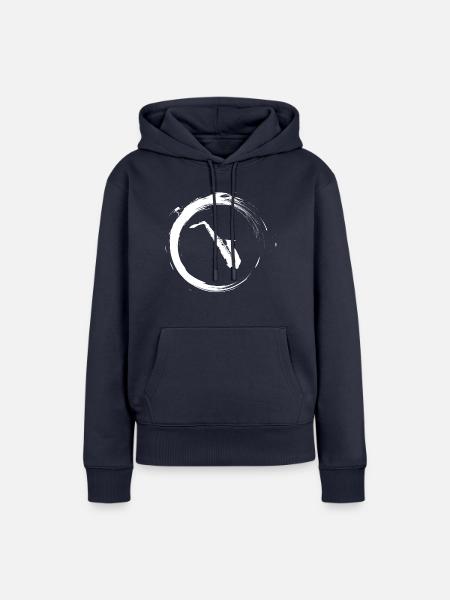 Saxofon - Frauen Premium Bio Hoodie - Navy