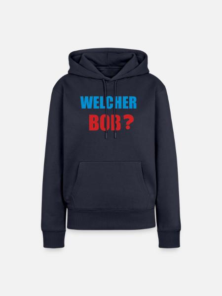 welcher bob - Frauen Premium Bio Hoodie - Navy