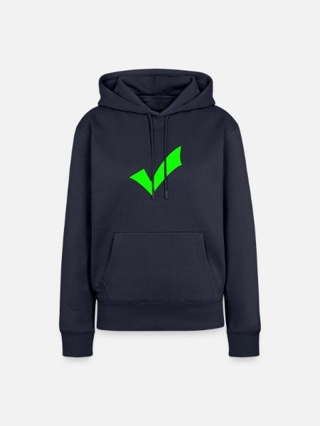 Ok - Frauen Premium Bio Hoodie - Navy