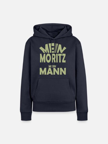 Moritz - Frauen Premium Bio Hoodie - Navy