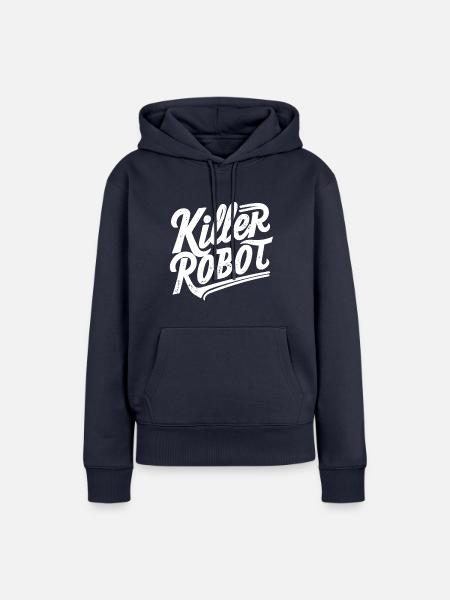 Killer Robot - Killer Robot - Frauen Premium Bio Hoodie - Navy