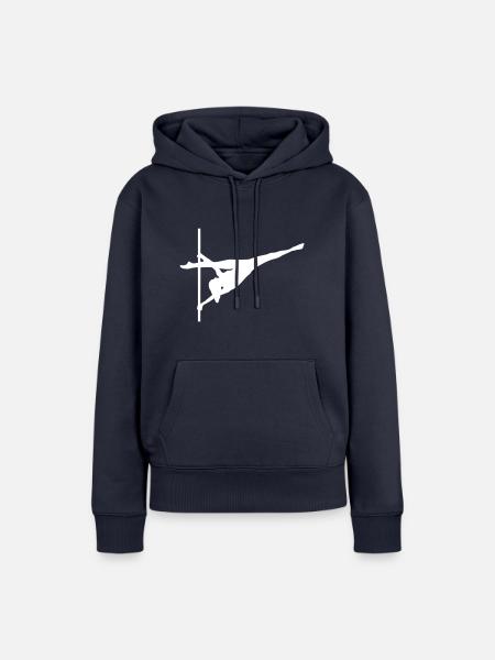 Pole dance, Artistik - Frauen Premium Bio Hoodie - Navy