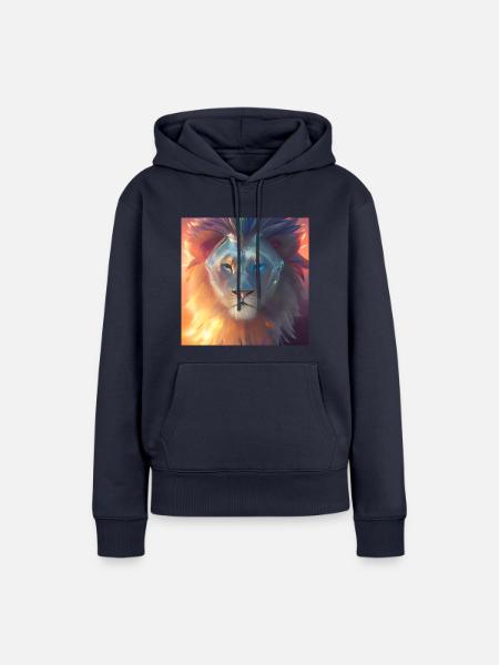Serie: Distopia of Christmas - Frauen Premium Bio Hoodie - Navy