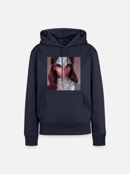 fantasy001 - Frauen Premium Bio Hoodie - Navy