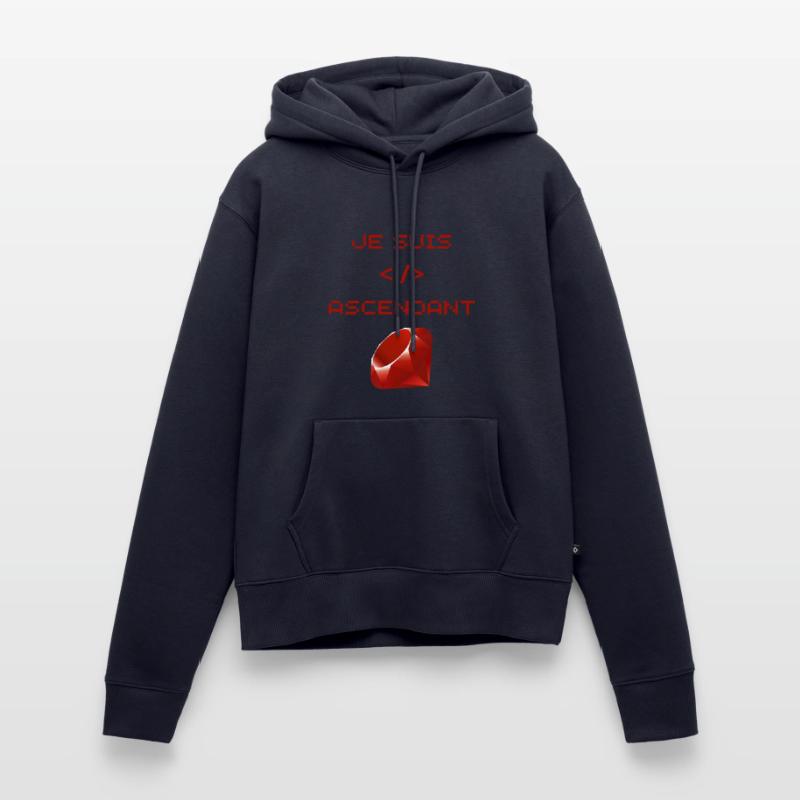 Ruby web developer Women’s Premium Organic Hoodie