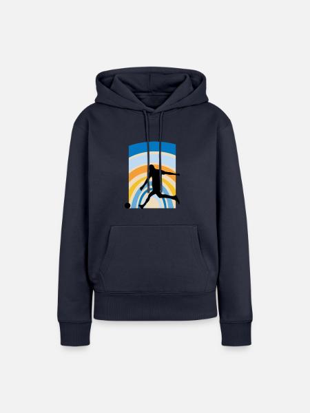 Futsal Futsalteam - Frauen Premium Bio Hoodie - Navy