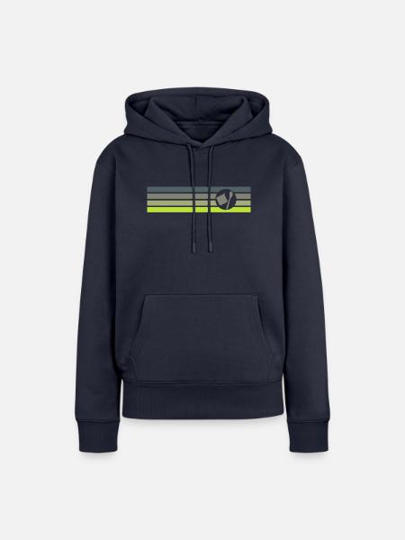 Backwaren Cupcake Cupcake - Frauen Premium Bio Hoodie - Navy