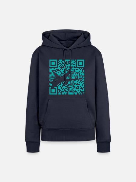 Aerospace Engineering Luftfahrt Flieger - Frauen Premium Bio Hoodie - Navy