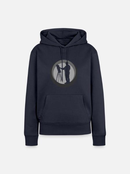 Malen Künstler Maler - Frauen Premium Bio Hoodie - Navy