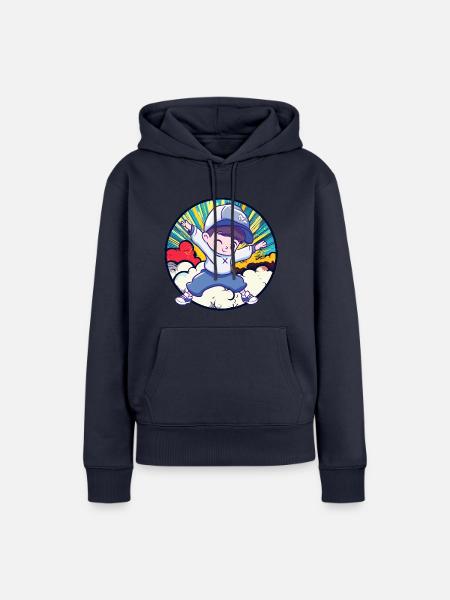 Breakdance Breakdancing - Frauen Premium Bio Hoodie - Navy