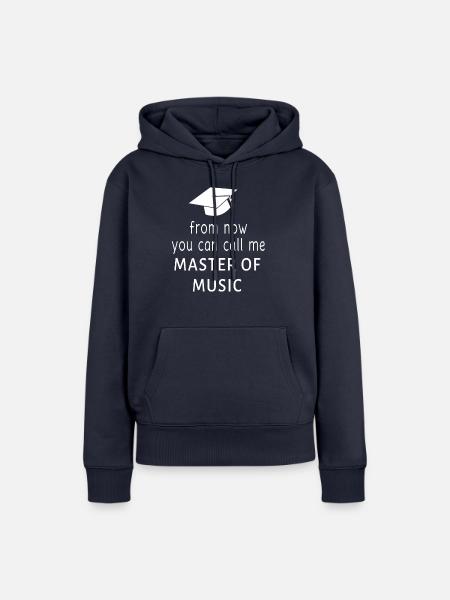 Master of Music - Frauen Premium Bio Hoodie - Navy