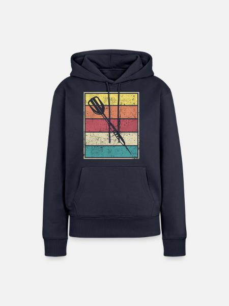 Dart arrow darts. - Frauen Premium Bio Hoodie - Navy