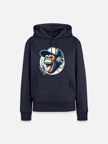 SING SING SING - Frauen Premium Bio Hoodie - Navy