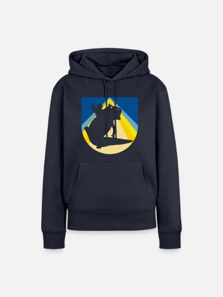 Axolotls Axolotls - Frauen Premium Bio Hoodie - Navy