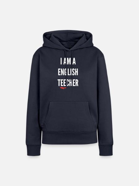 Abschiedsgeschenk für Klassenlehrer - Frauen Premium Bio Hoodie - Navy