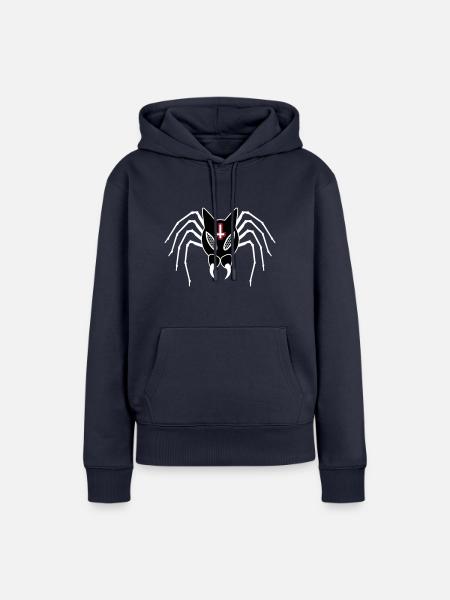 Spidekuroeil - Frauen Premium Bio Hoodie - Navy