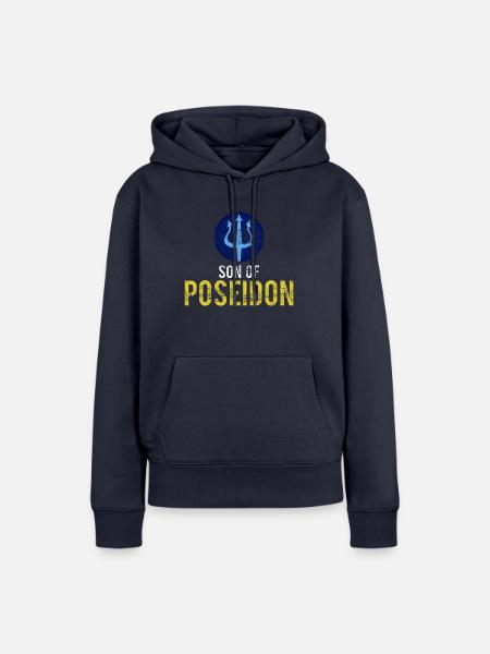Poseidon - Frauen Premium Bio Hoodie - Navy