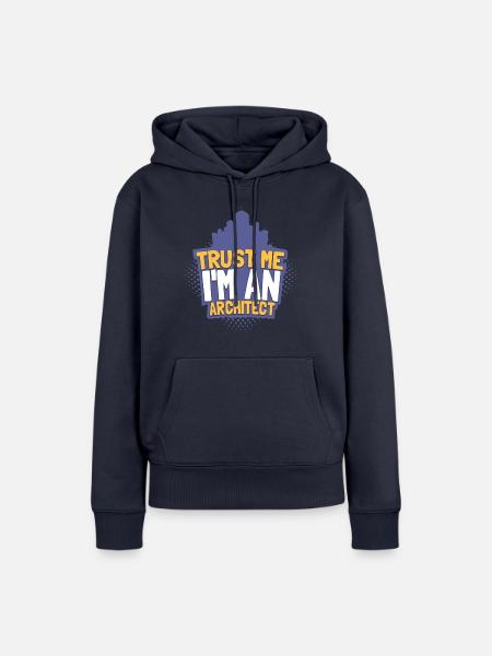 Architekt - Frauen Premium Bio Hoodie - Navy