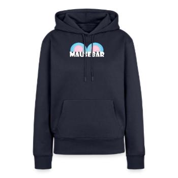 Kosename Mausebär Geschenkidee - Frauen Premium Bio Hoodie - Navy - Vorne - Julia (174cm)