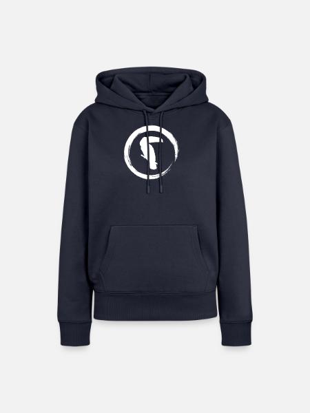 toucan - Frauen Premium Bio Hoodie - Navy