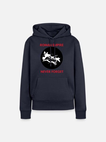 Römisches Reich - Frauen Premium Bio Hoodie - Navy