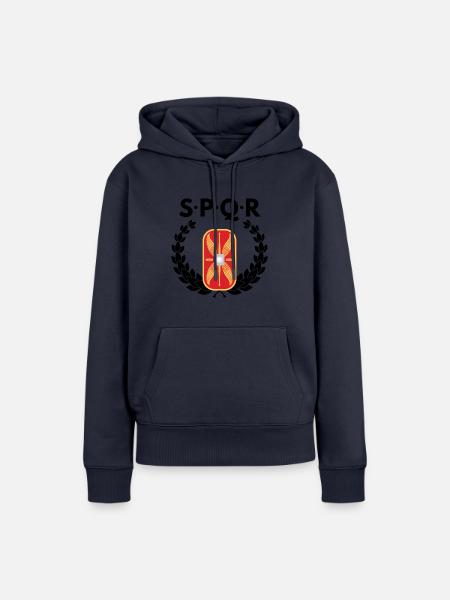 Römisches Reich - Frauen Premium Bio Hoodie - Navy