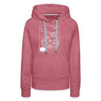 It’s Xiao Long Bao Time - Women’s Premium Organic Hoodie - mauve - Front - Isabella (175cm)