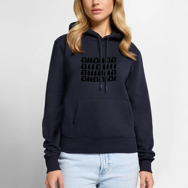 Love in Binary Code Women’s Premium Organic Hoodie