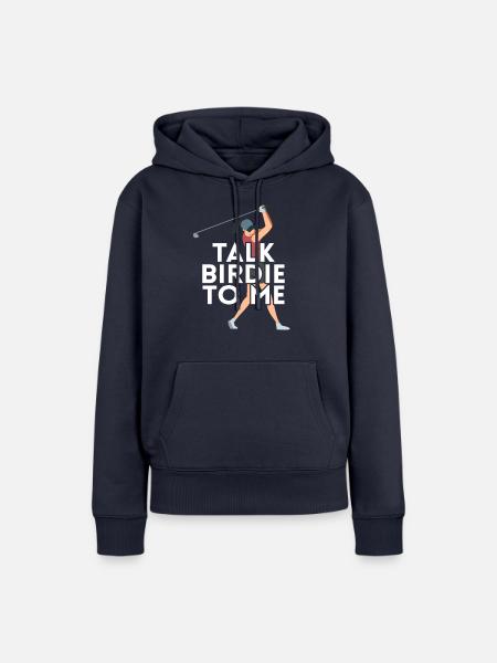 Sprechen Sie Birdie Mit Mir - Frauen Premium Bio Hoodie - Navy