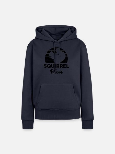 Squirrel Owner Squirrel Mom Squirrel Mama Squirrel - Frauen Premium Bio Hoodie - Navy