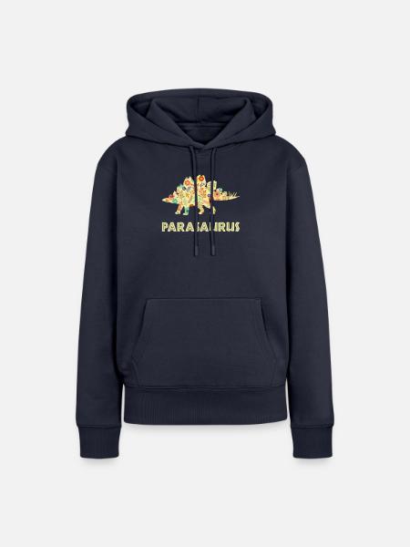 parasaurus, paraprofessional paraeducator - Frauen Premium Bio Hoodie - Navy