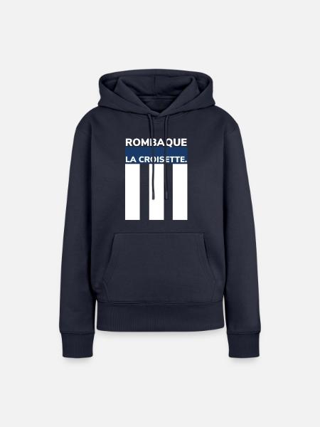 La Croisette de Cannes - Frauen Premium Bio Hoodie - Navy