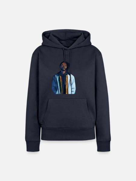 Miguel - Frauen Premium Bio Hoodie - Navy