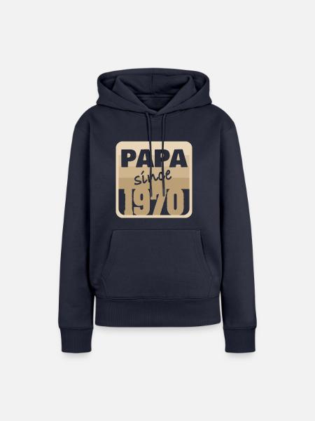 1970 1970 - Frauen Premium Bio Hoodie - Navy