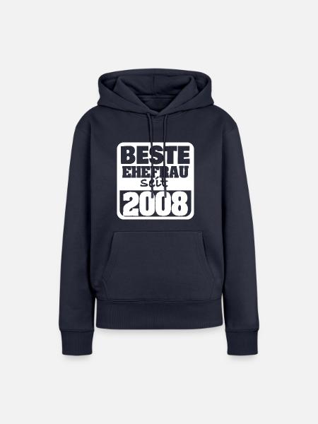 2008 - Frauen Premium Bio Hoodie - Navy