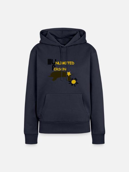 Humble - Frauen Premium Bio Hoodie - Navy