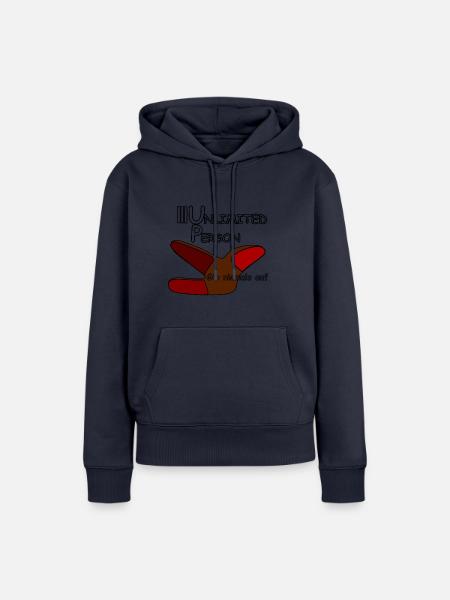 Gib niemals auf - Frauen Premium Bio Hoodie - Navy