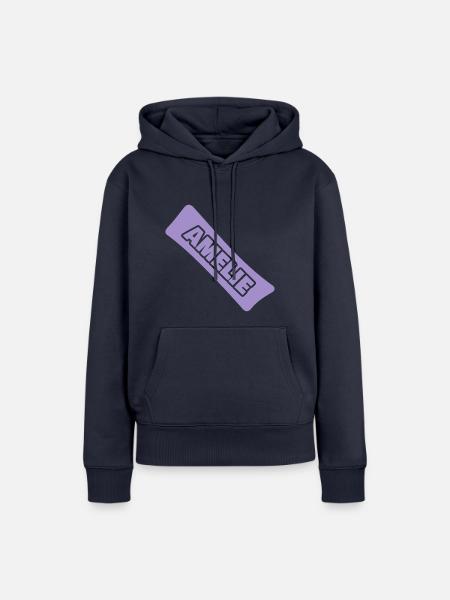Amelie - Frauen Premium Bio Hoodie - Navy