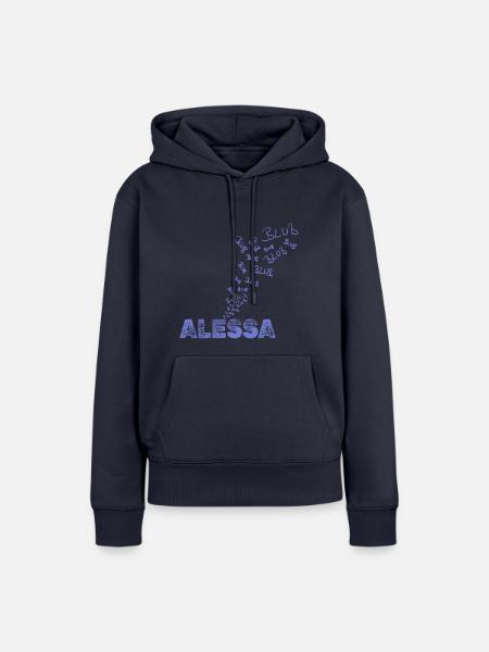 Wassersport Alessa - Frauen Premium Bio Hoodie - Navy