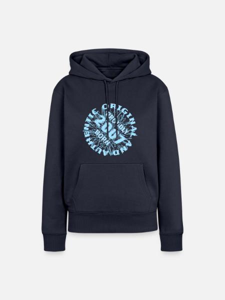Spielfeld 2007 - Frauen Premium Bio Hoodie - Navy